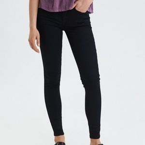 American Eagle Super Stretch Black Jegging